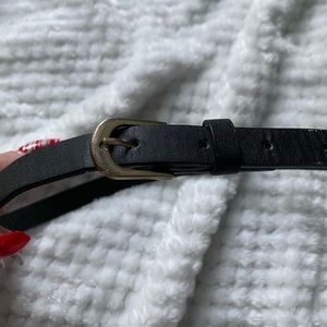 Thin Black Belt